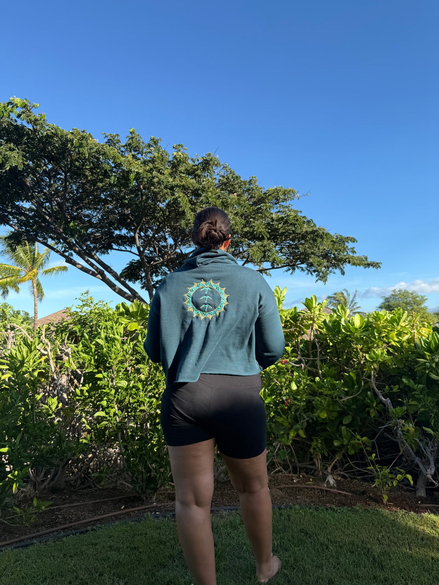 Kolu Cropped Hoodie