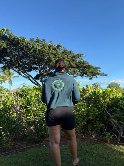 Kolu Cropped Hoodie