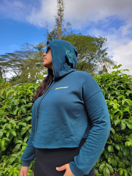 Kolu Cropped Hoodie