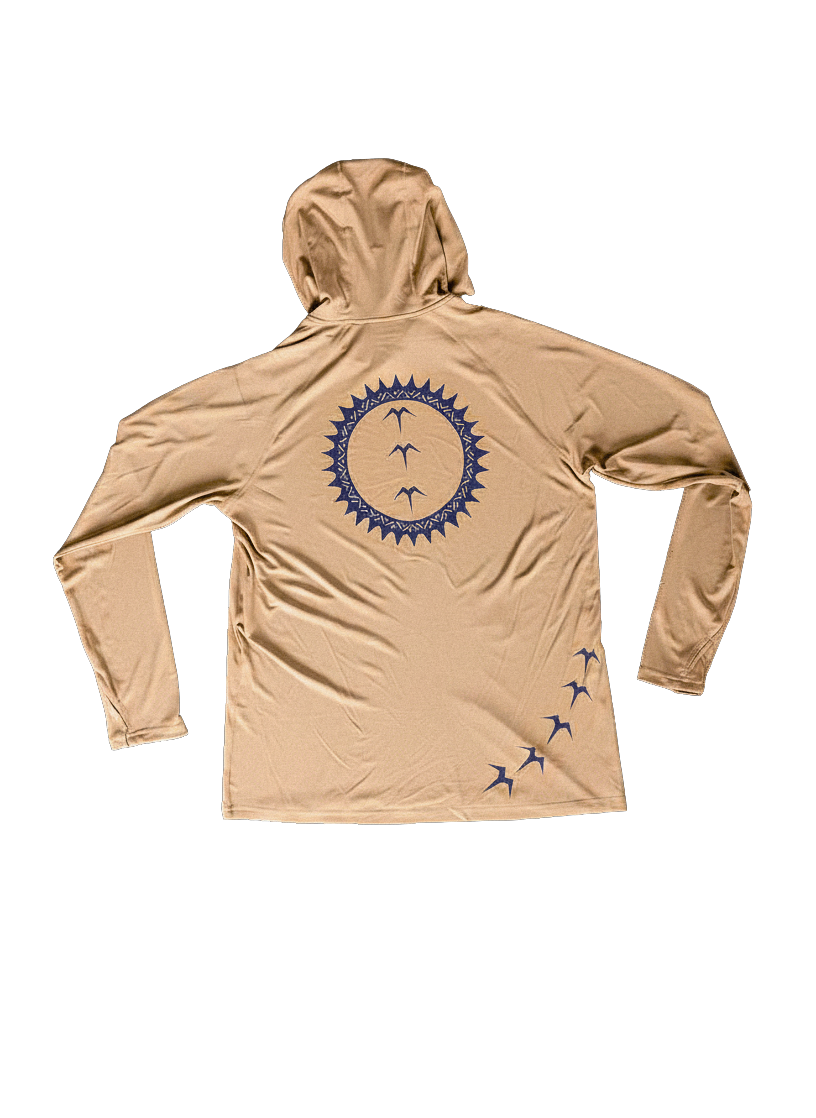 Brown Kolu Sun Hoodie